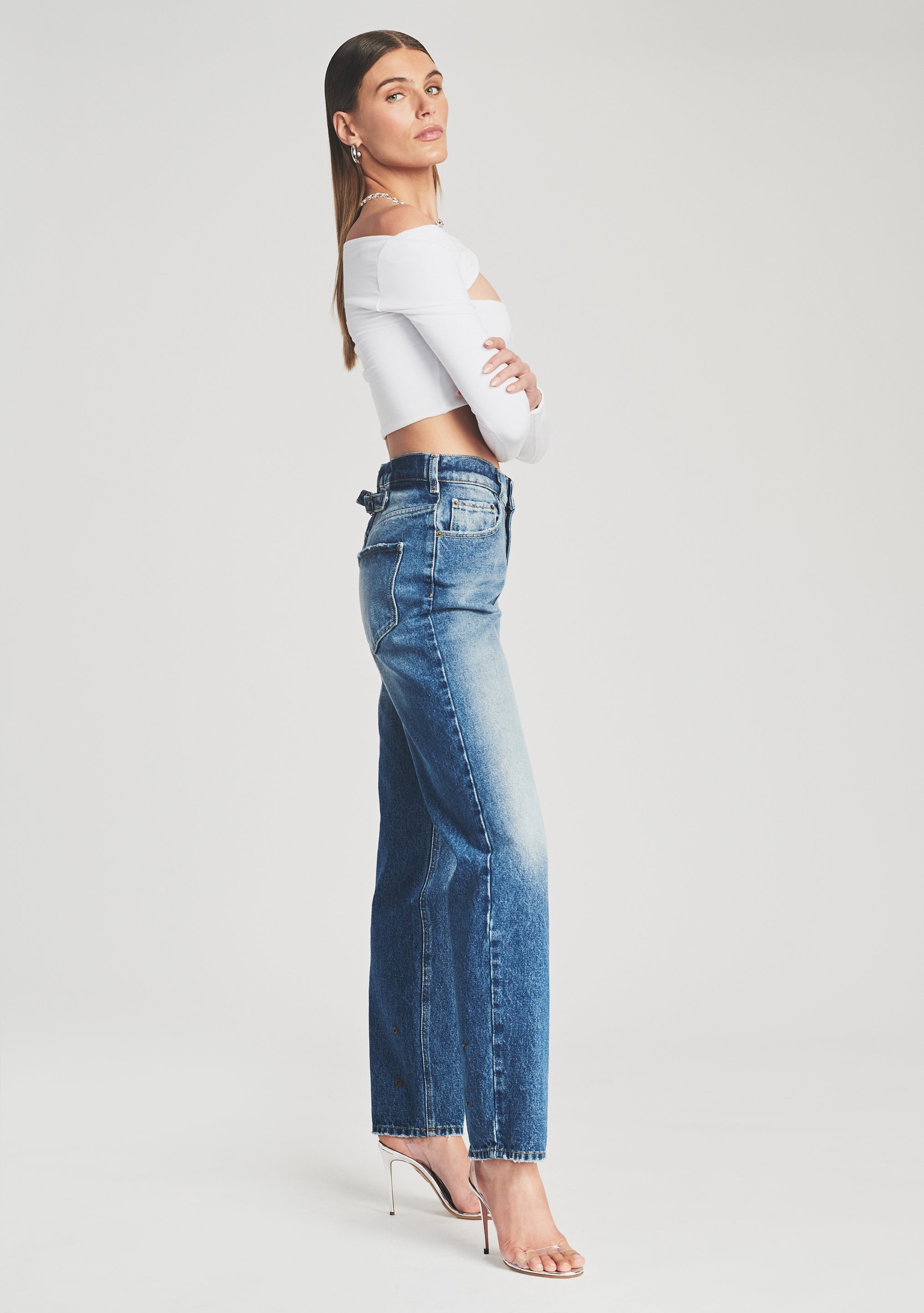 MAGGIE MID RISE JEAN - 3