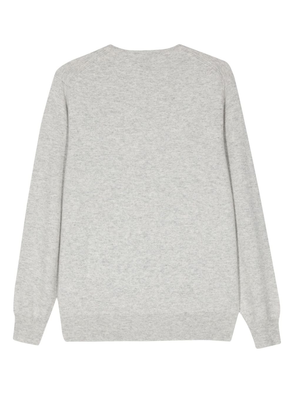 long-sleeved cashmere jumper - 2
