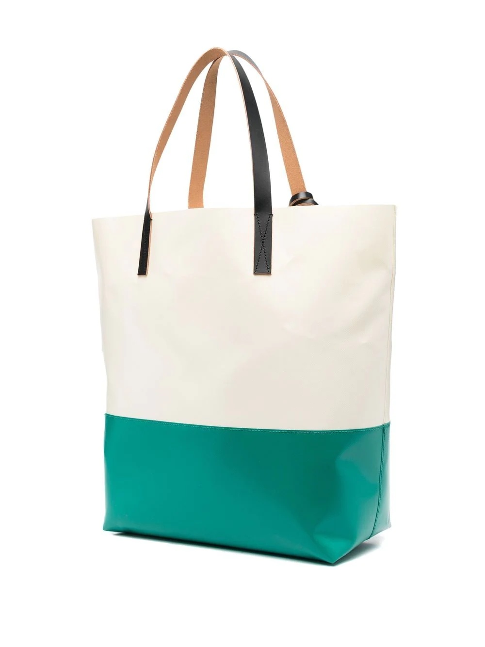 colour-block tote bag - 3