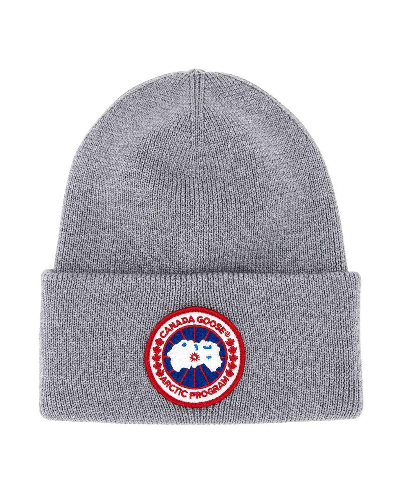 Grey Wool Arctic Beanie Hat - 1