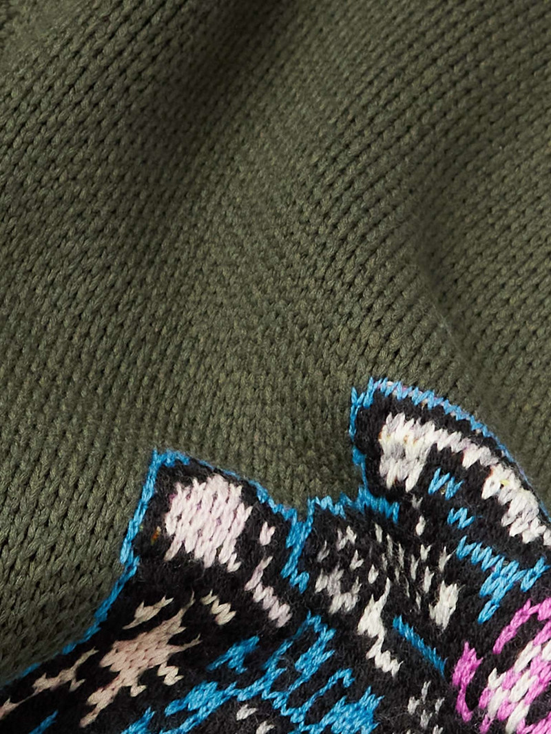 Jacquard-Knit Sweater 3