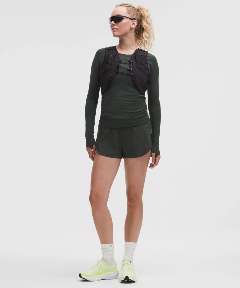 Fast and Free High-Rise Classic-Fit Split Short 3" 1