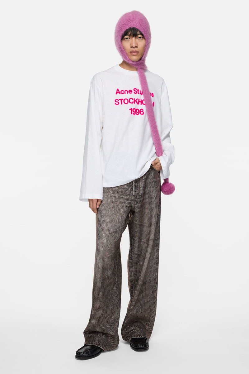 Acne Studios Logo t-shirt - Year of the Horse - Off white outlook