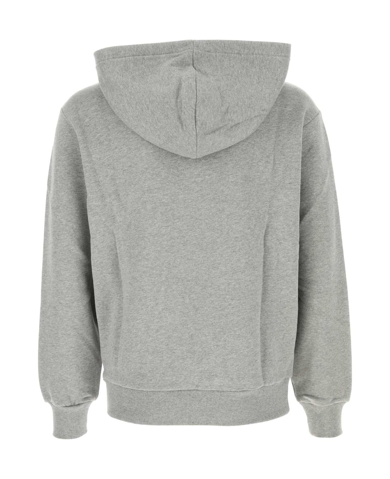 Grey Cotton Sweatshirt - 2