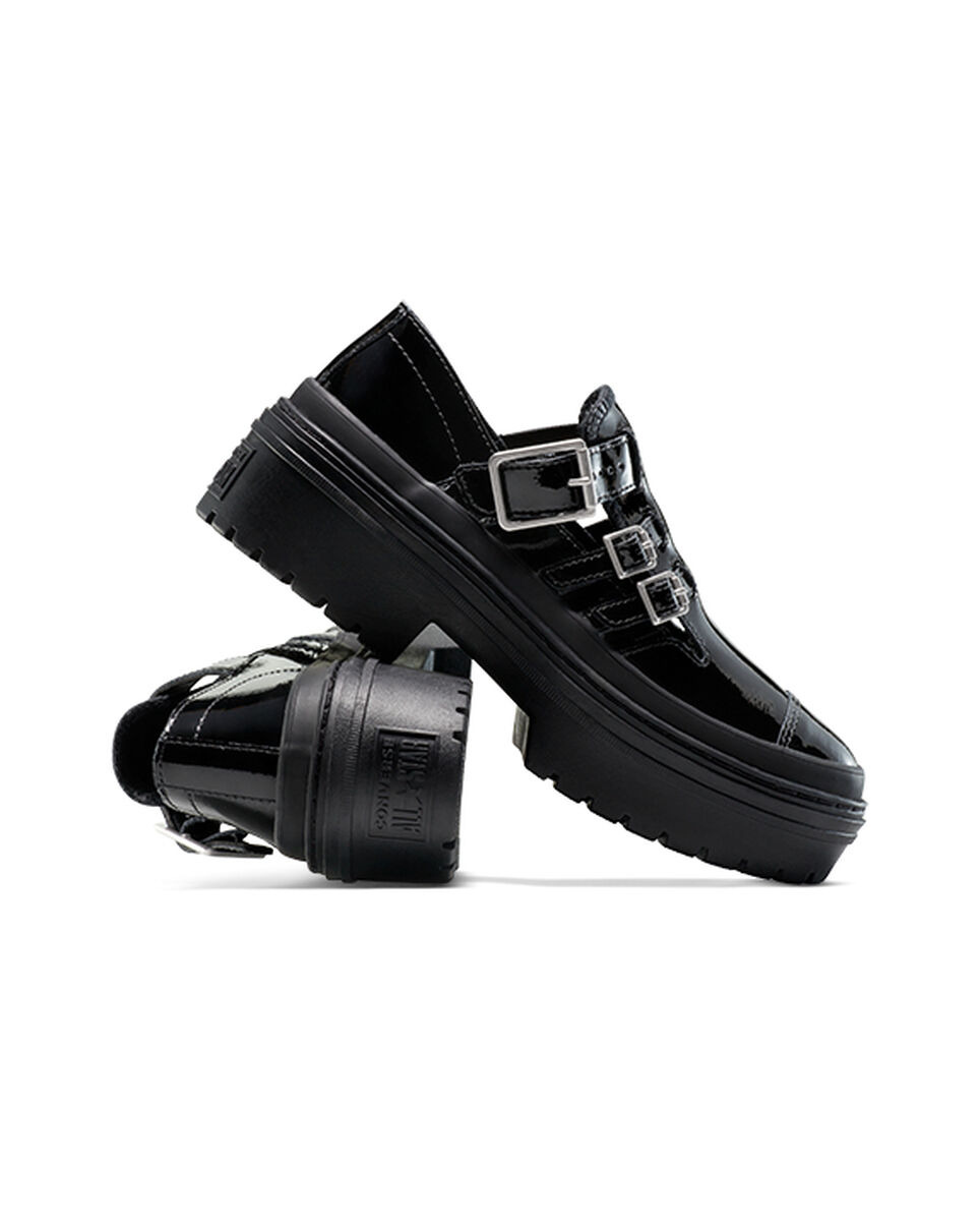 Chuck Taylor All Star Lugged Heel Mary Jane Platform Patent Leather - 7