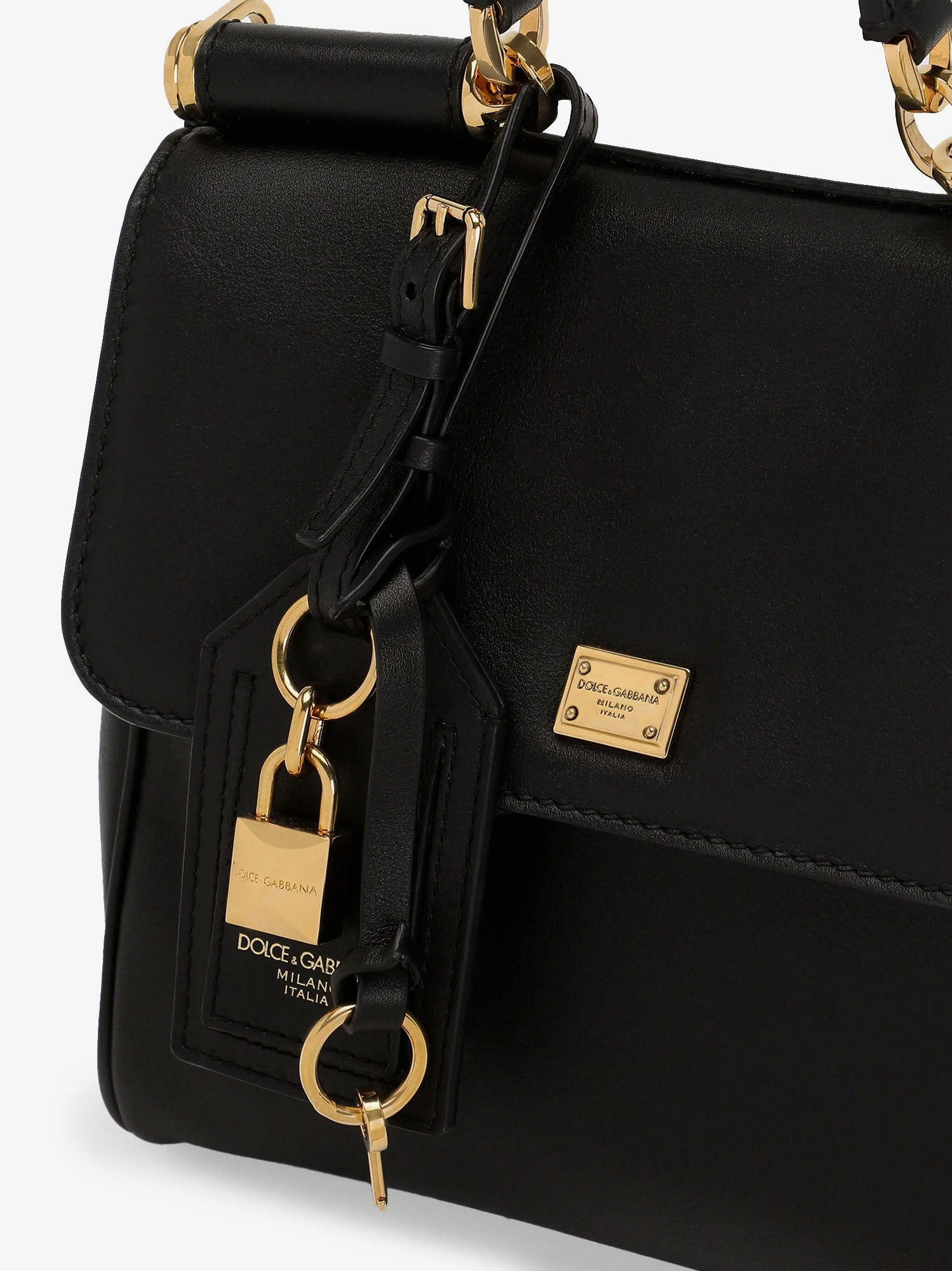 Dolce & Gabbana Women My Sicily Leather Shoulder Bag - 5
