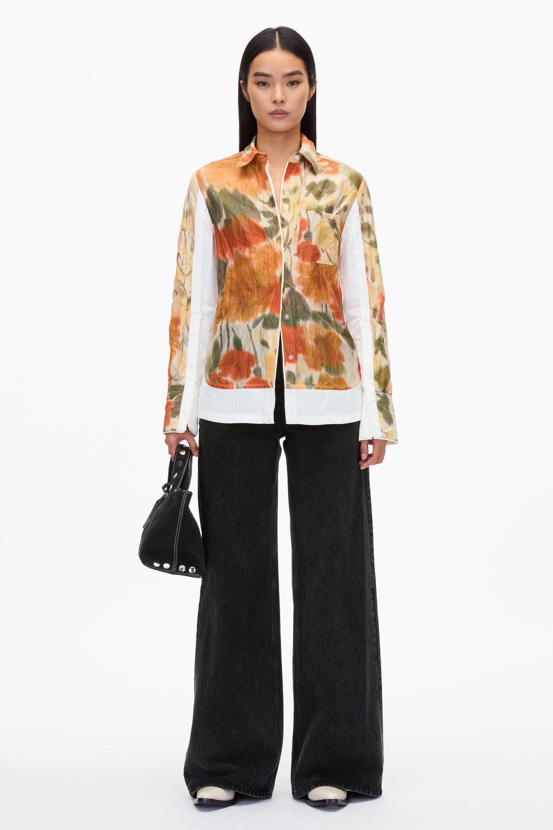 Blurred Marigold PJ Shirt - 1