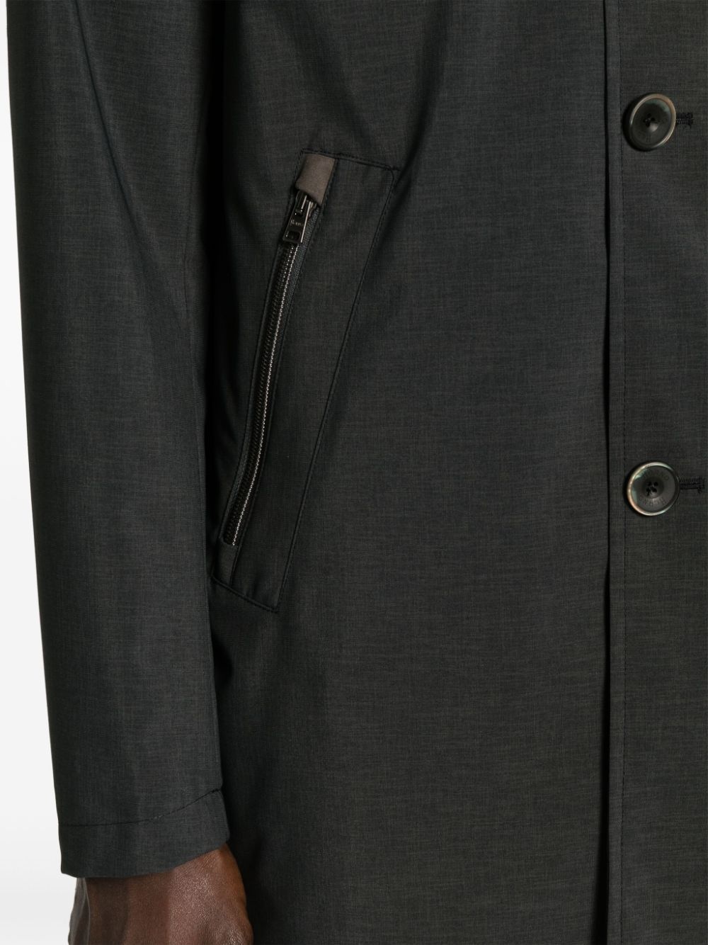 mid-lenght hooded parka - 5
