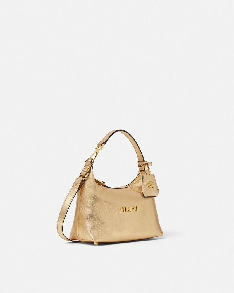 VERSACE Versace Tag Hobo Metallic Bag outlook