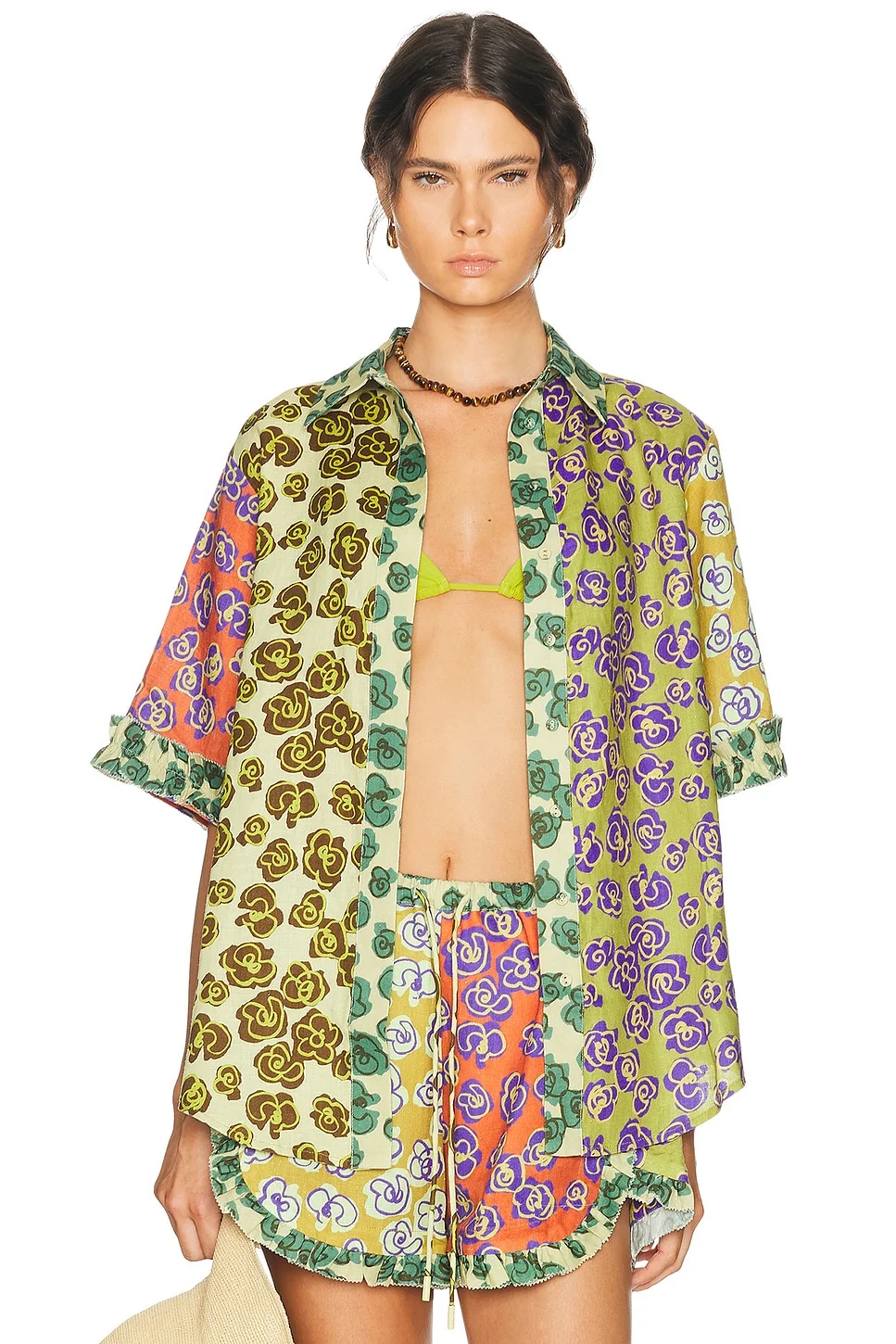 Patty Spliced Shirt - 1