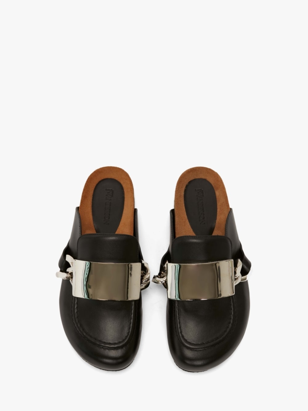 GOURMET CHAIN LOAFER MULES - 5