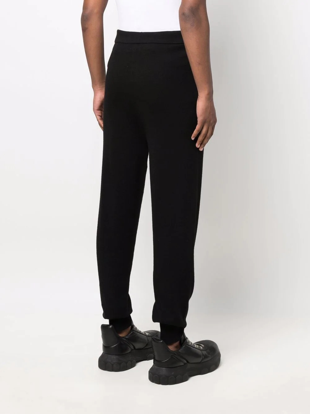 drawstring-waist trackpants - 4