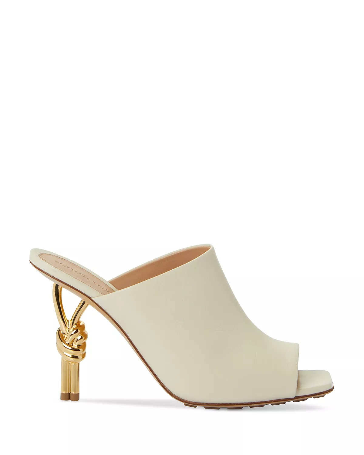 Women's Knot Slip On High Heel Sandals - 3