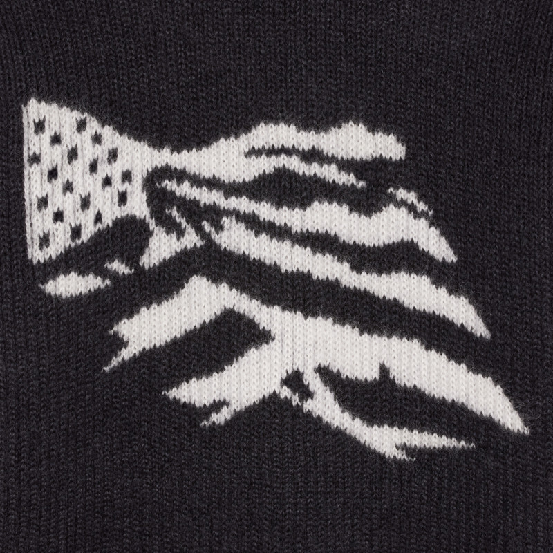 BOXY FLAG SWEATER IN MOHAIR 4