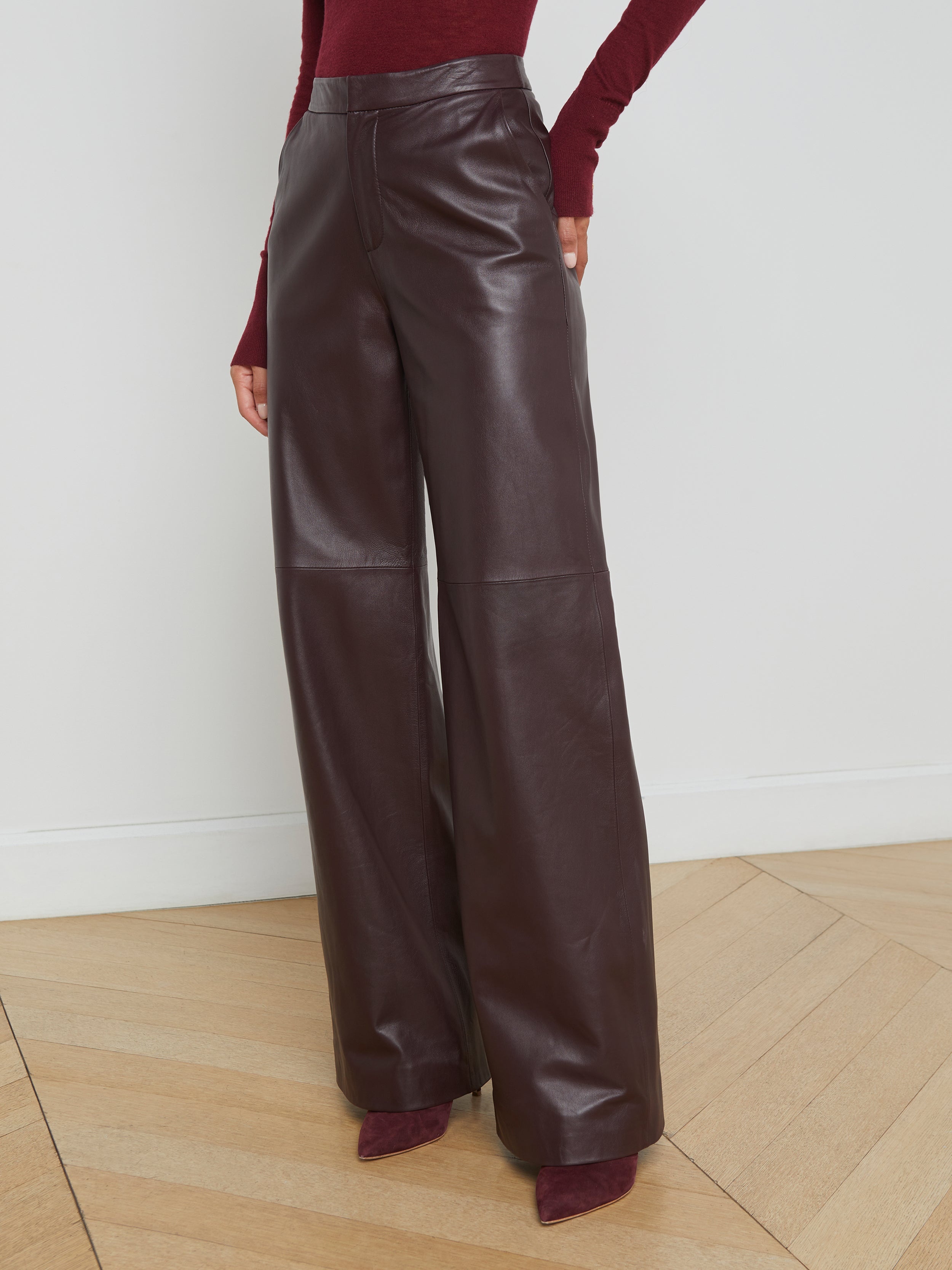 Livvy Leather Trouser - 4