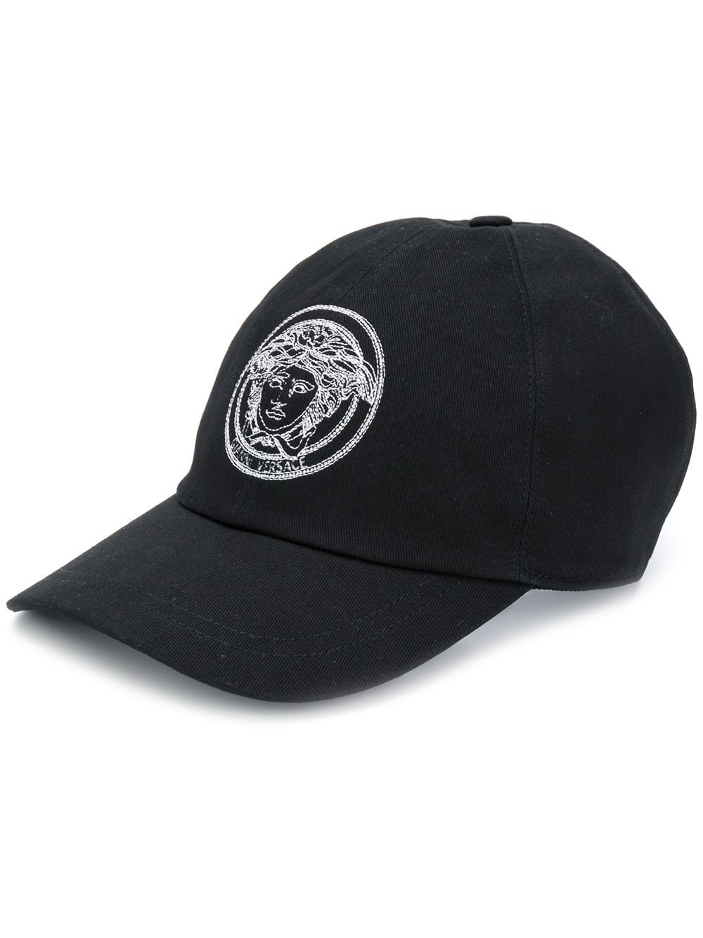 embroidered-logo baseball cap - 1