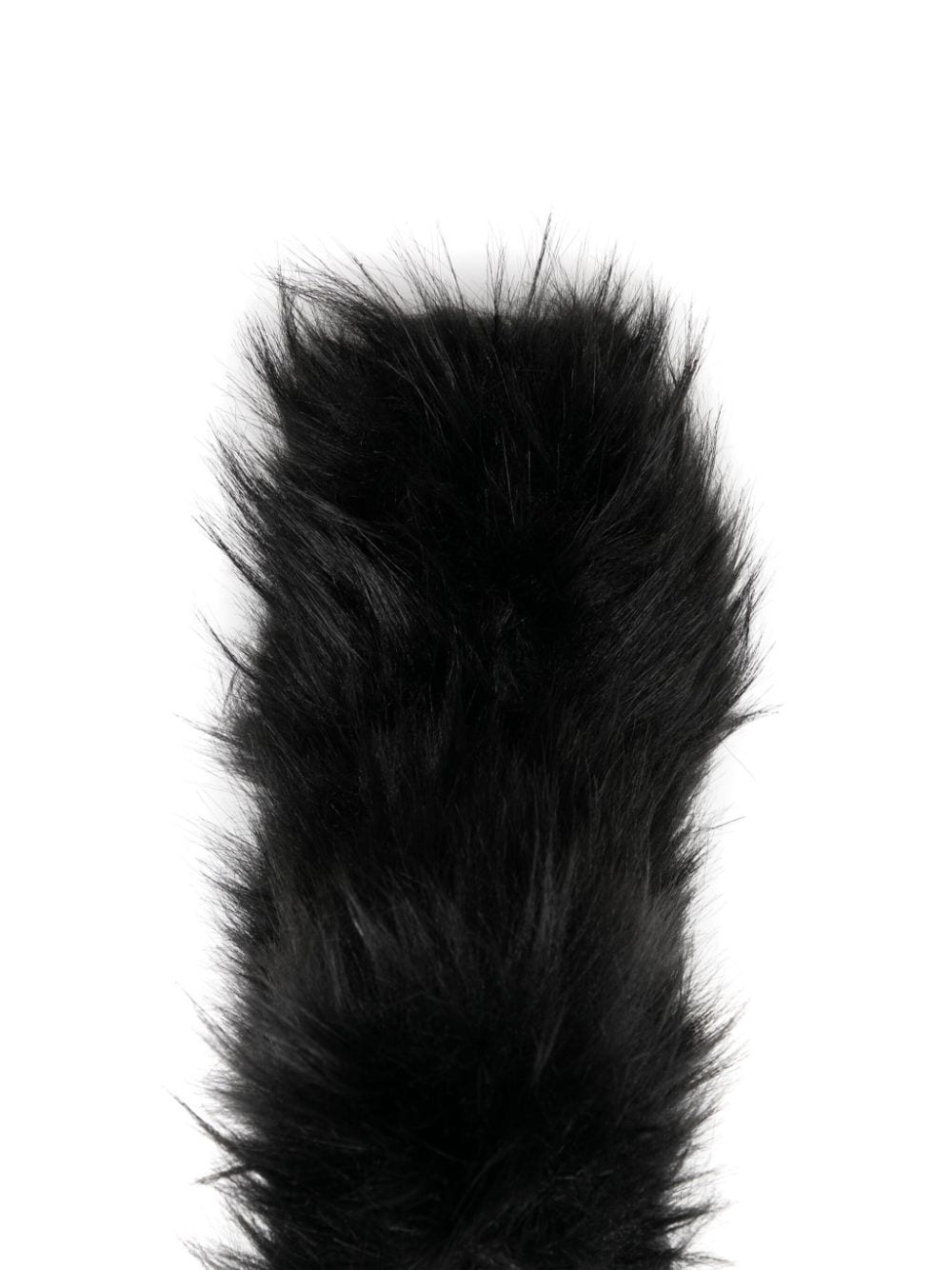 faux-fur straps boots - 4