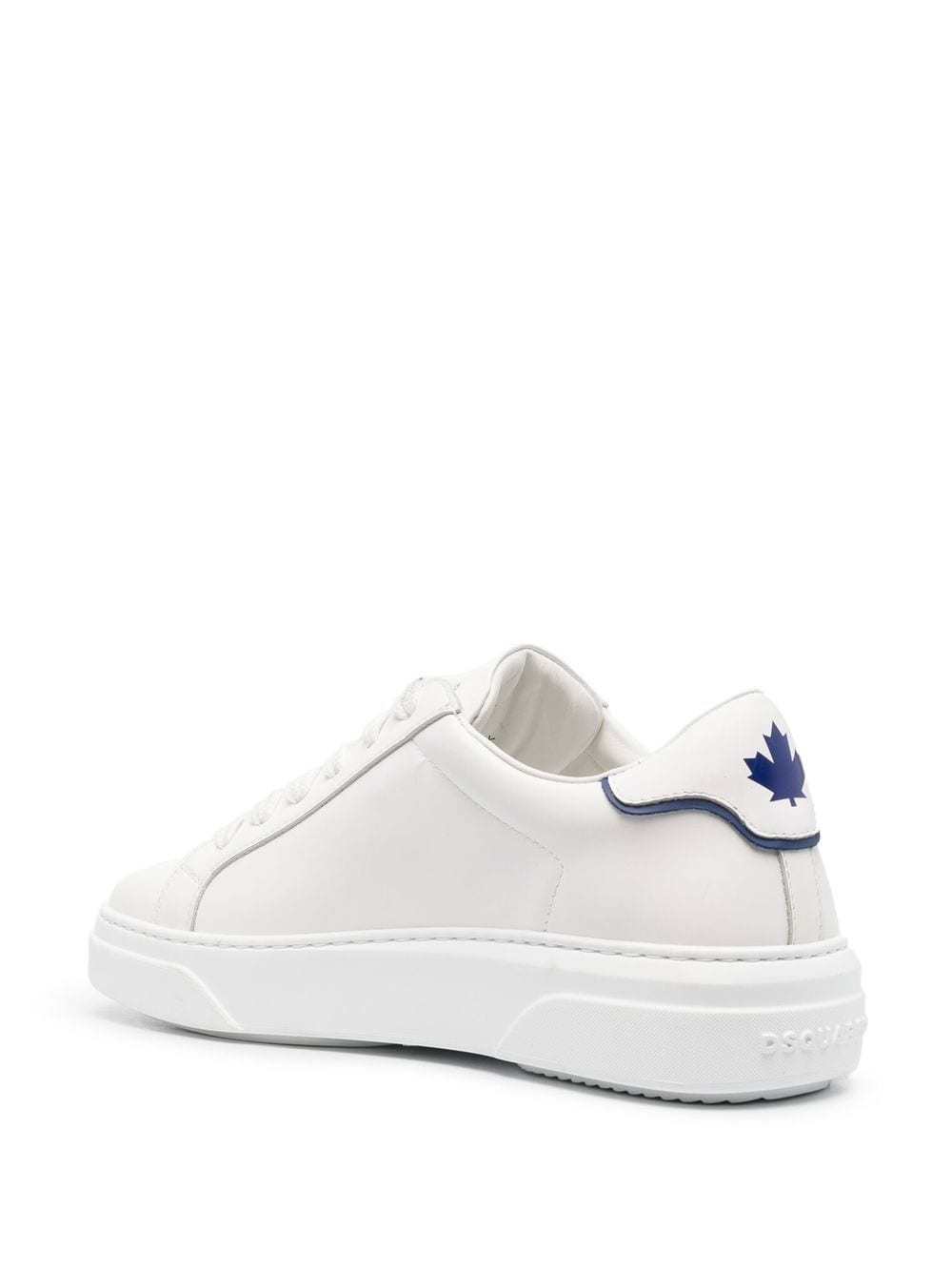 side logo-print low-top sneakers - 3