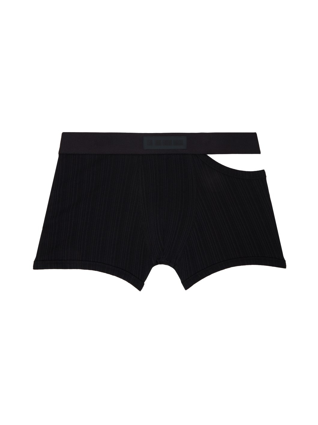 Black Cutout Boxers - 2