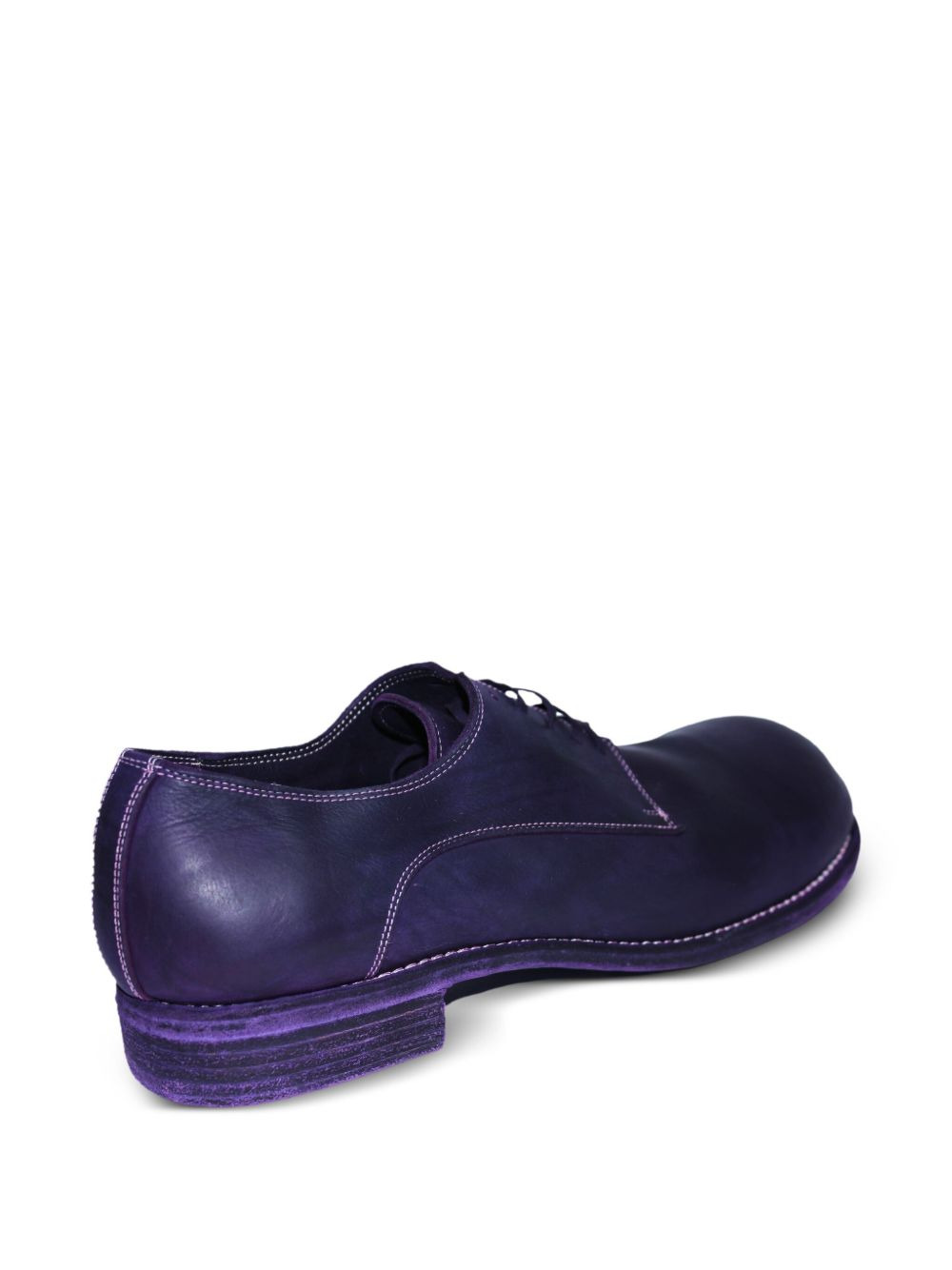 lace-up round-toe boots - 3