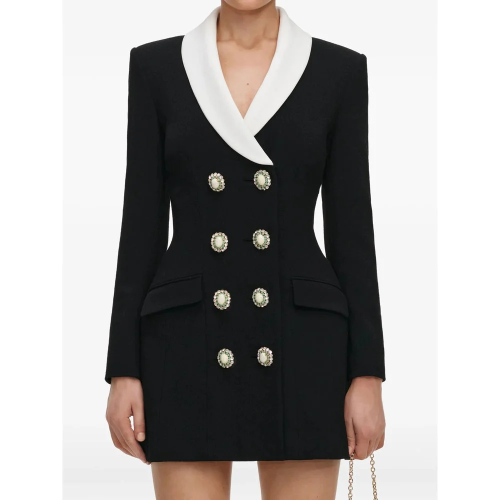 Self-Portrait Black Dresses - Day Dresses Women - 1