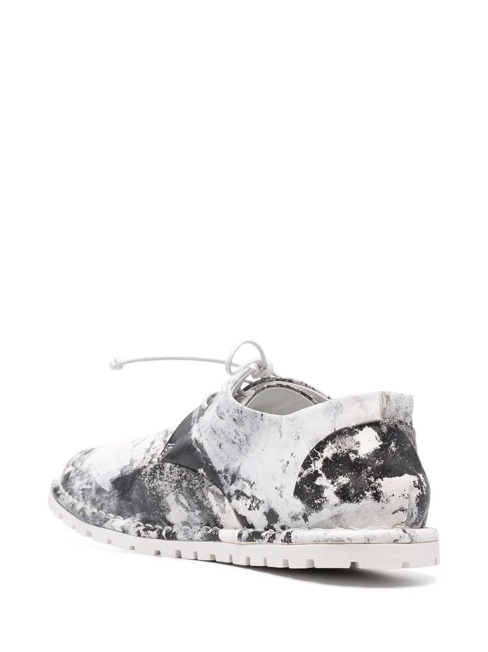 Sancrispa paint-print shoes - 3