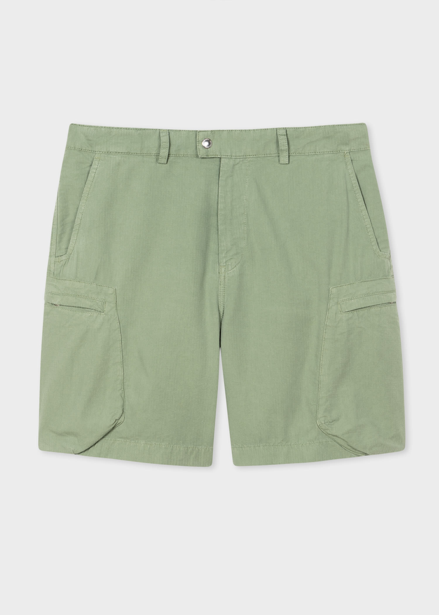 Cotton-Blend Ripstop Cargo Shorts - 1