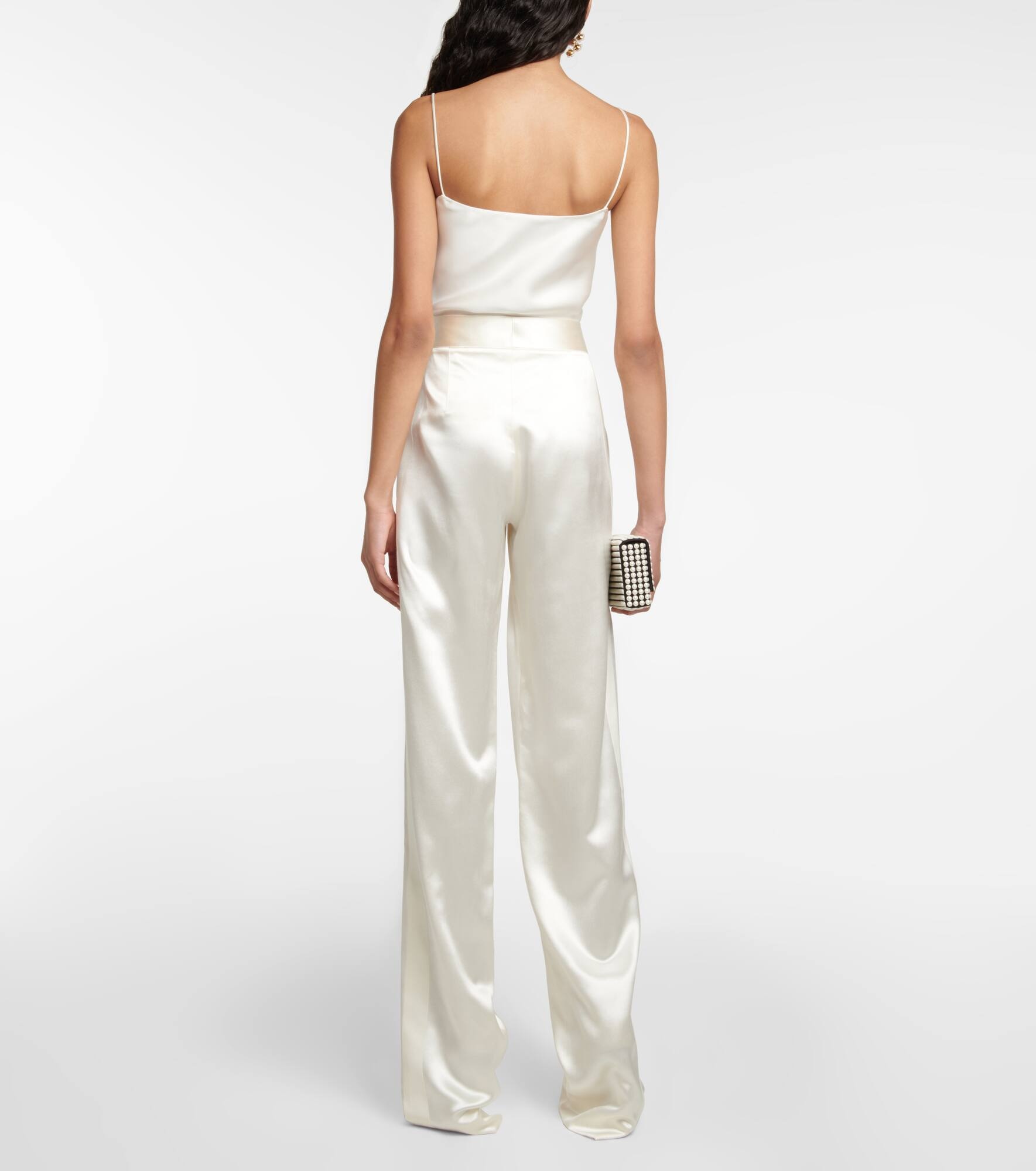 Miriam silk and wool pants - 3