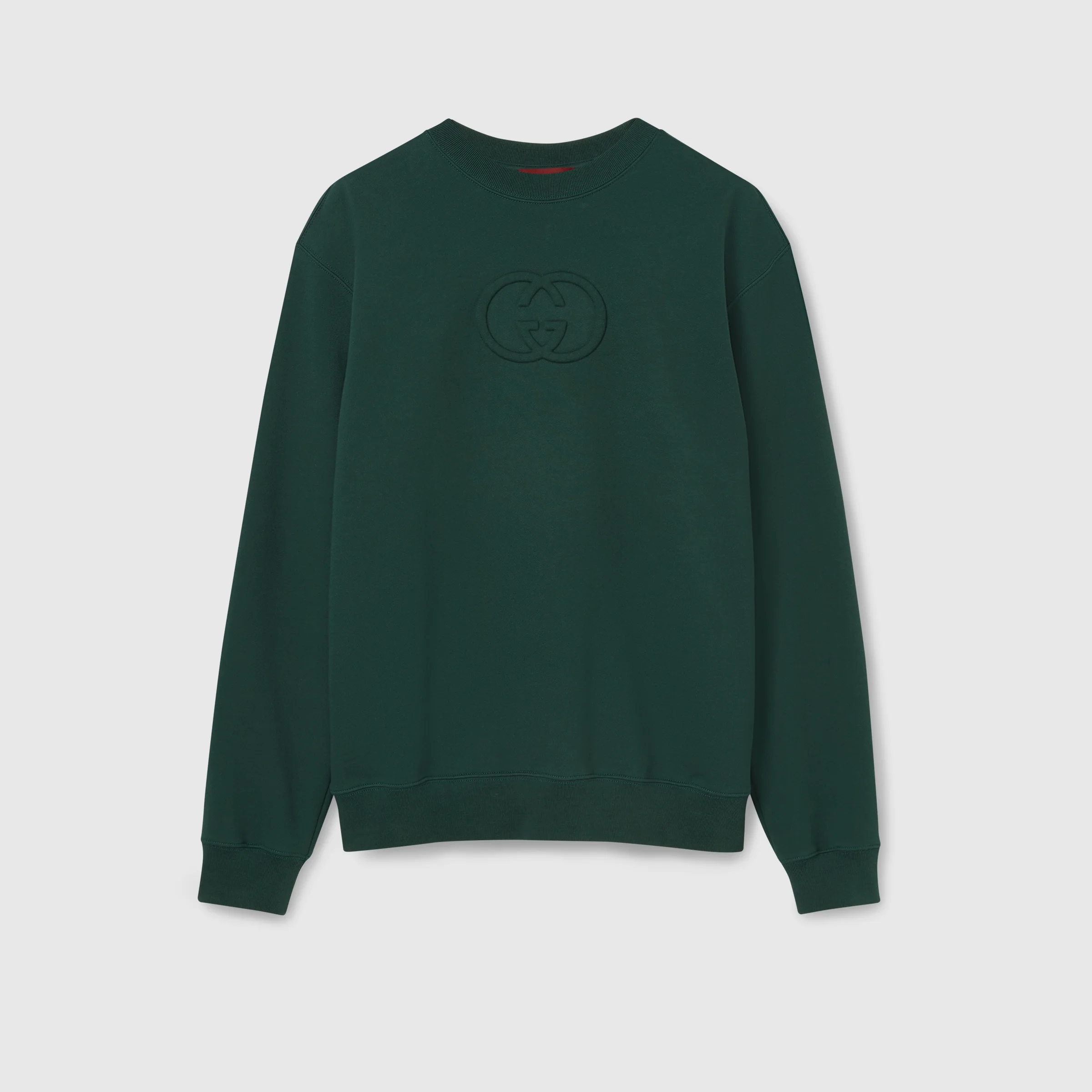 Brushed cotton jersey sweatshirt - 1
