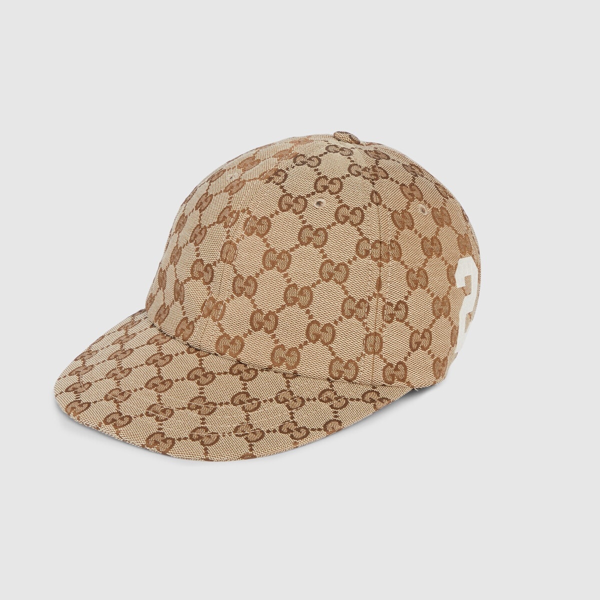 GG cotton canvas baseball hat - 1