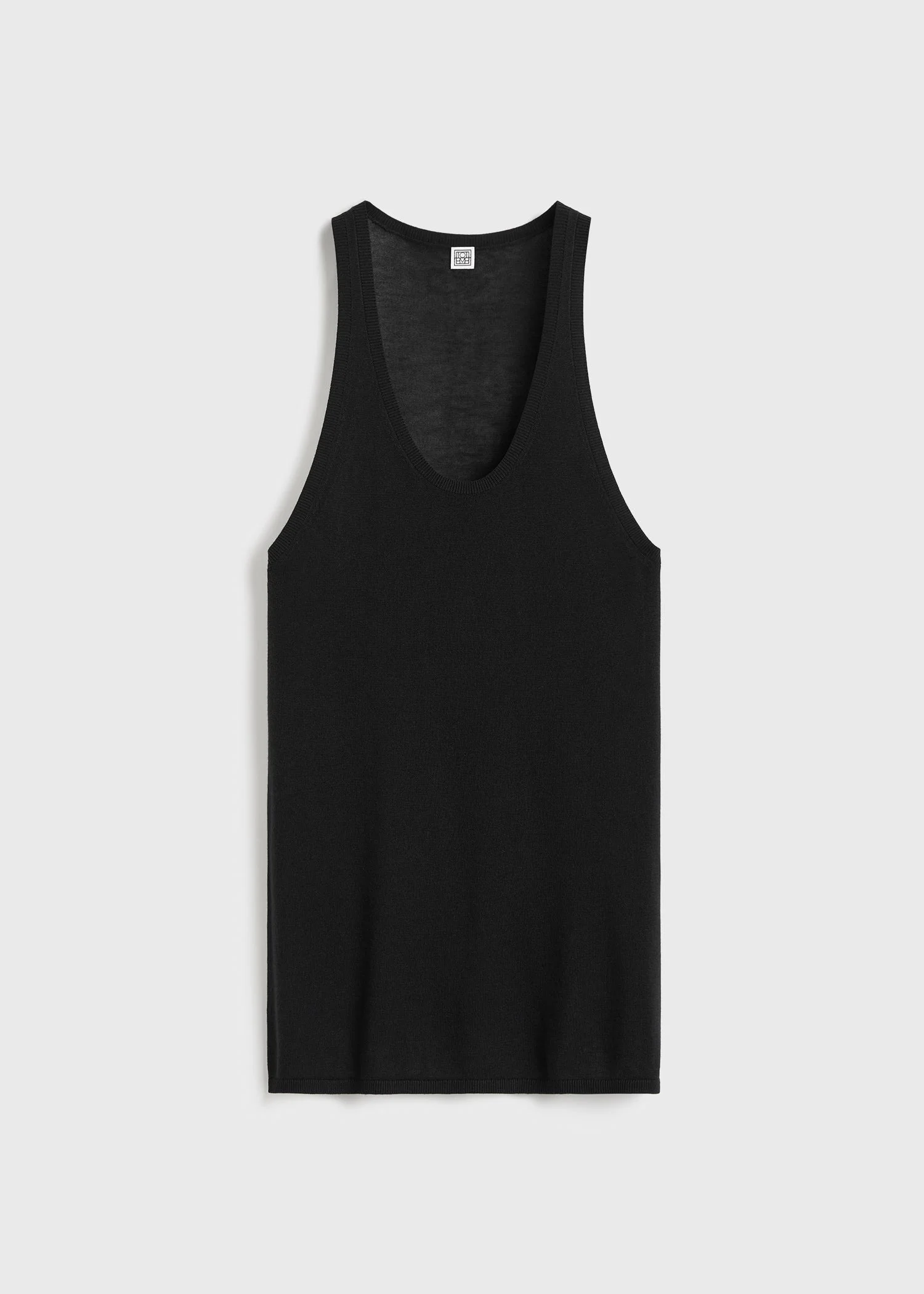 Tank knit black - 1