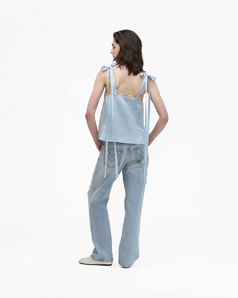 SATIN LACE SLIP TOP 5