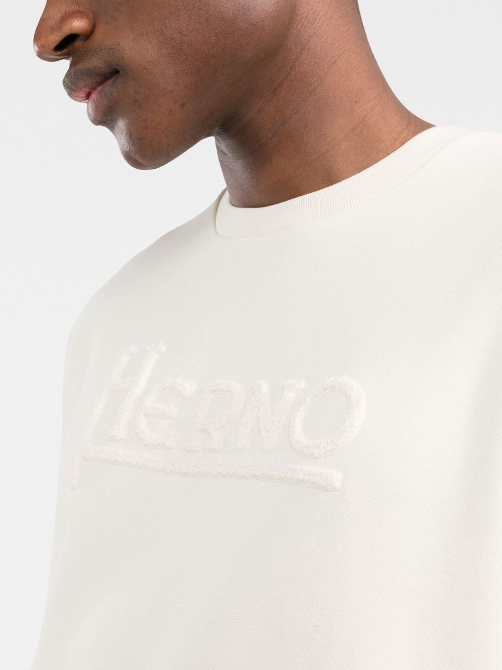 logo-print crew-neck sweatshirt - 5