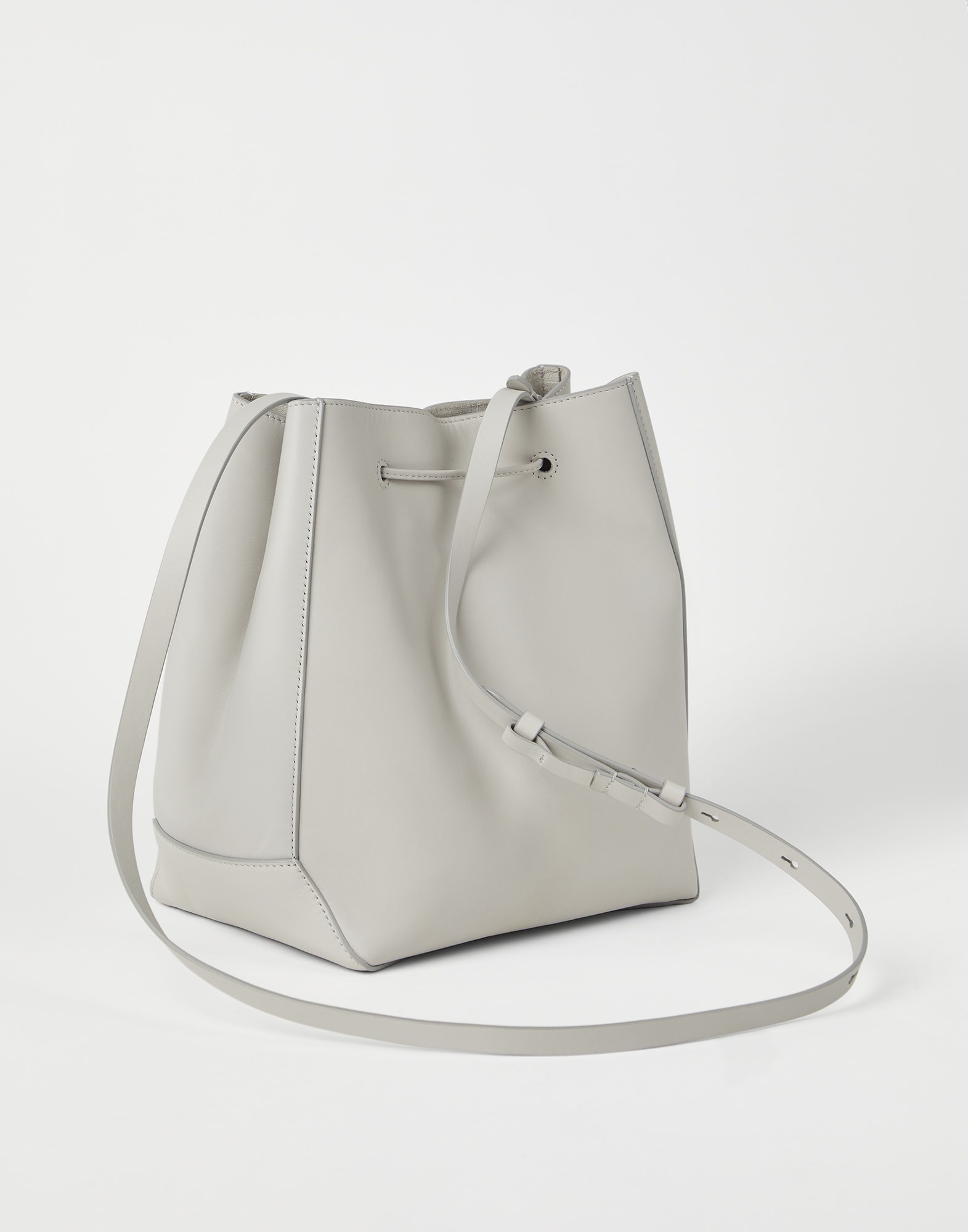 BC Duo bucket bag in calfskin with monili - 2