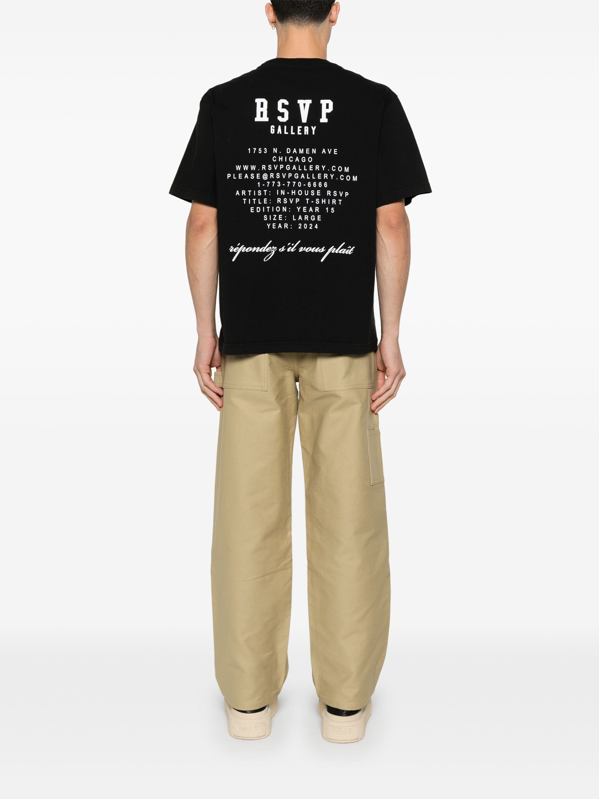 X RSVP Gallery Cotton T-shirt - 2