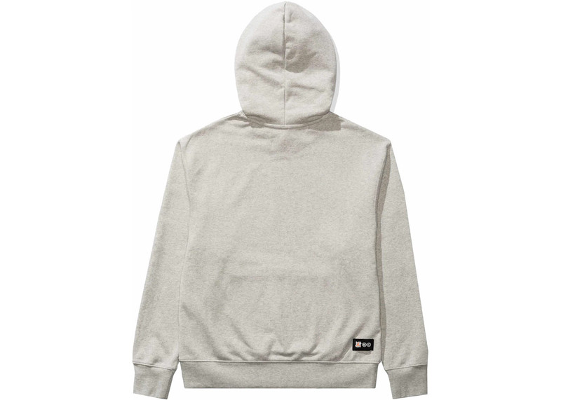 Jordan Jordan x Undefeated Hoodie Grey outlook