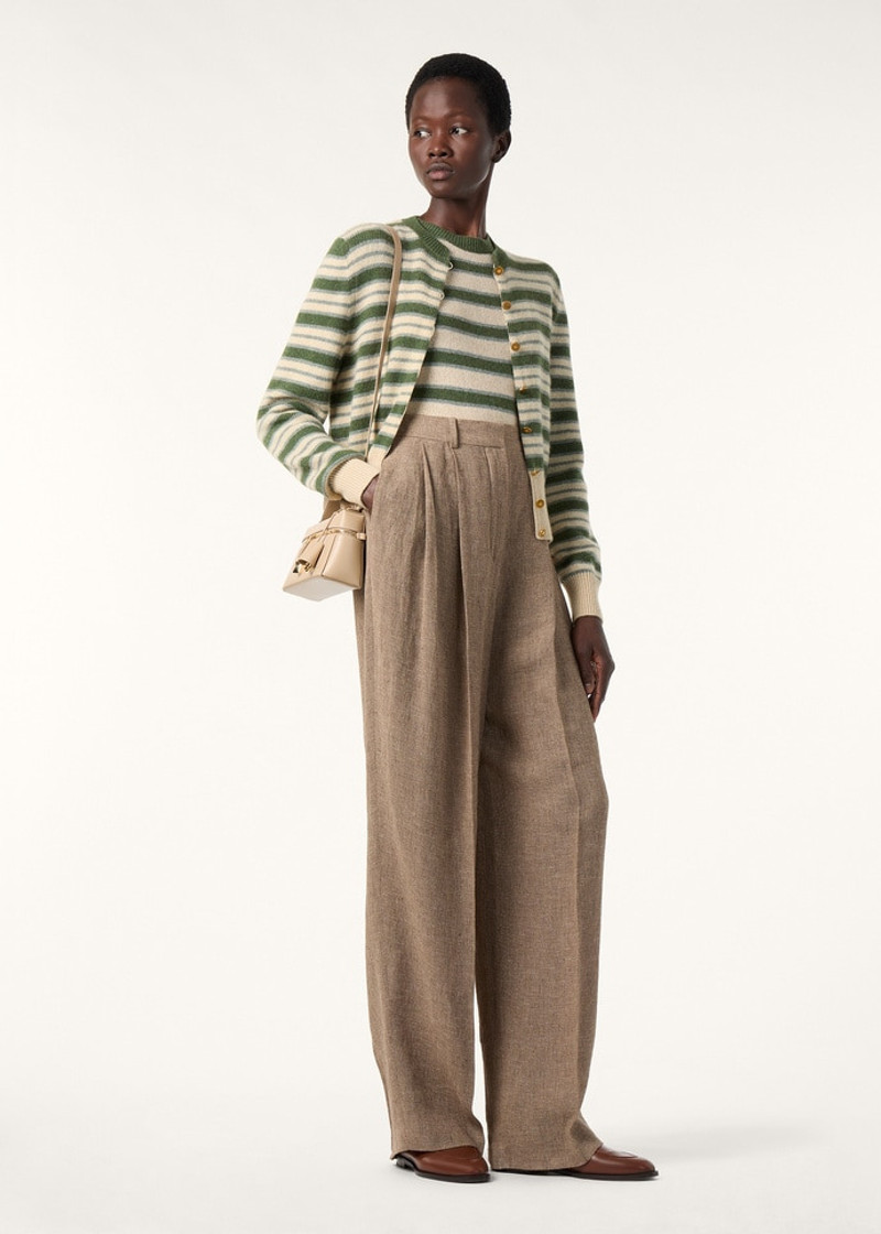 Loro Piana Fobello Stripes Cardigan outlook