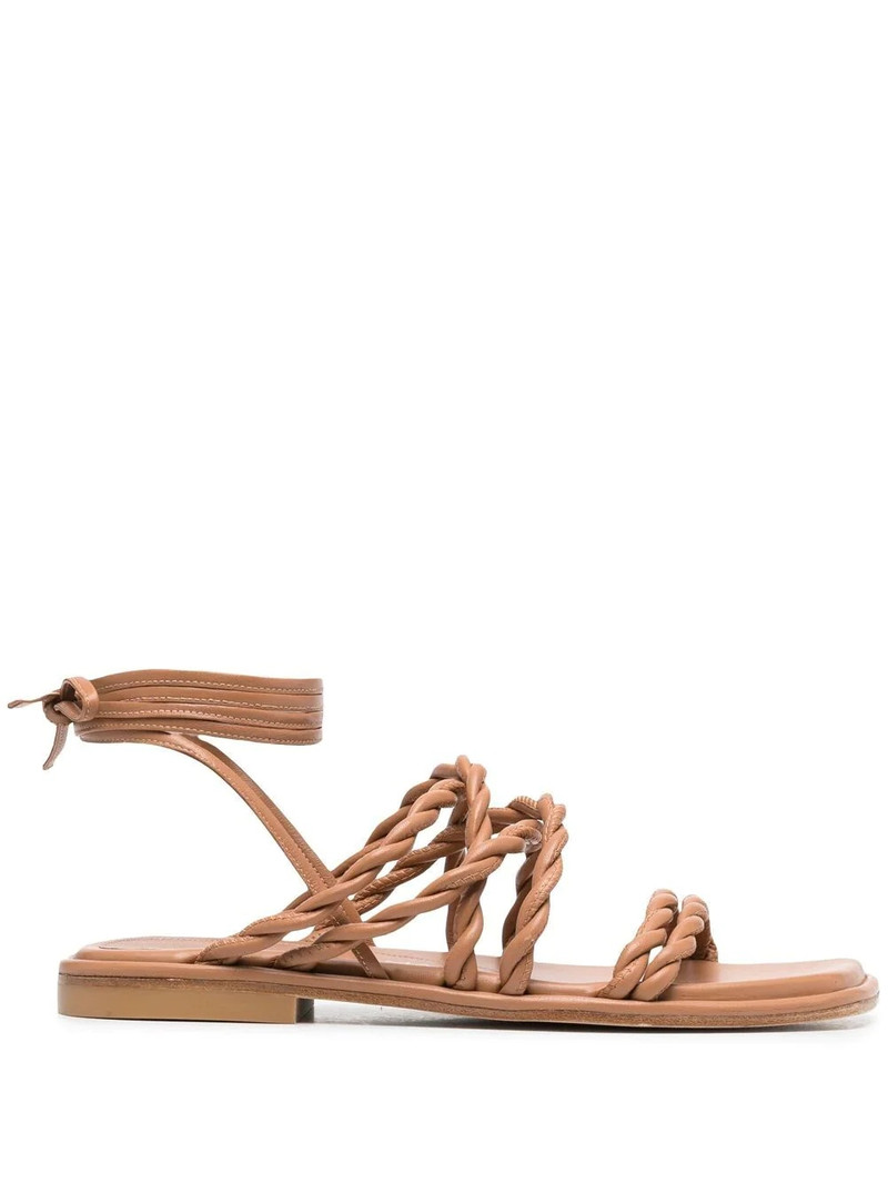 braided strap sandals 1