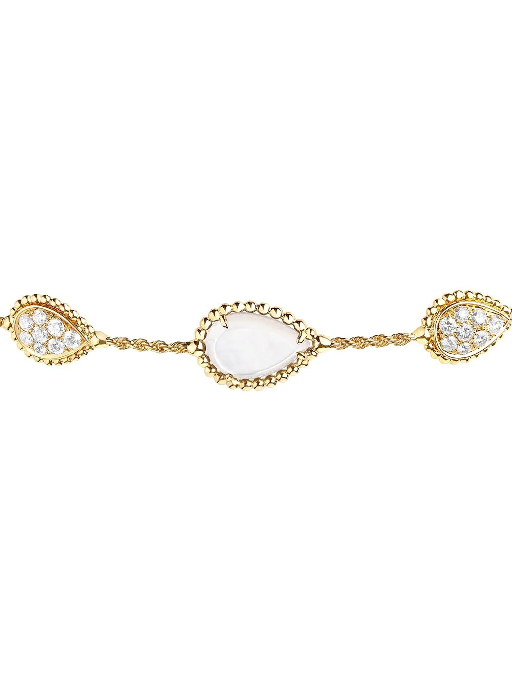 18kt yellow gold diamond Serpent Boheme bracelet - 2