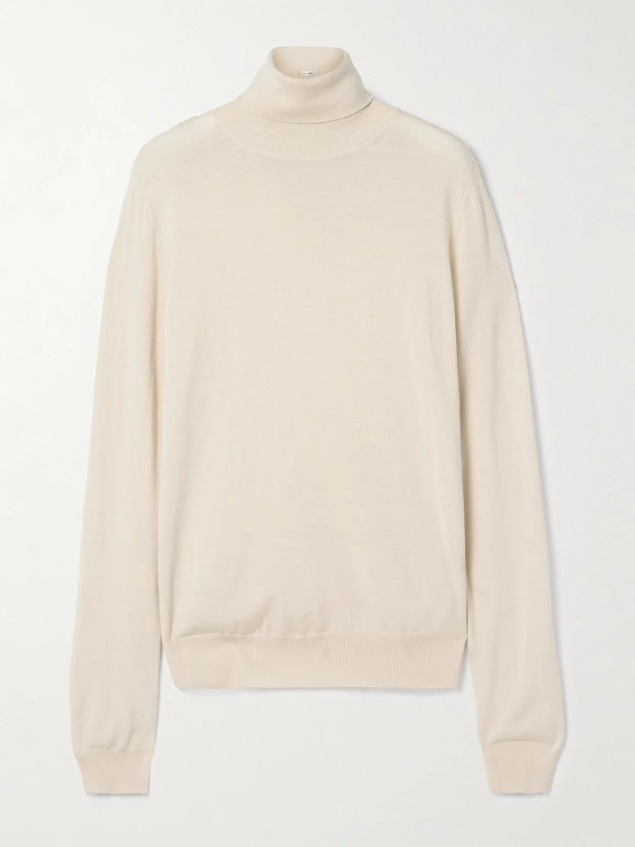 Heva Wool-jersey Turtleneck Sweater - 1