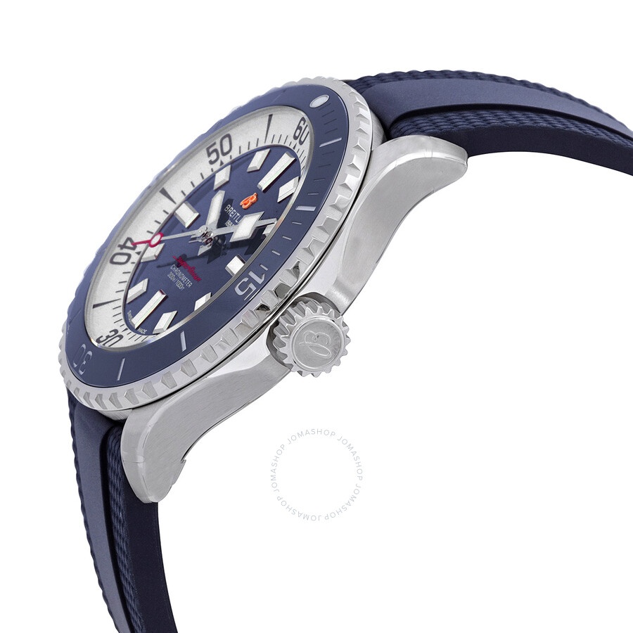 Breitling Superocean Automatic Chronometer Blue Dial Men's Watch A17378E71C1S1 - 2