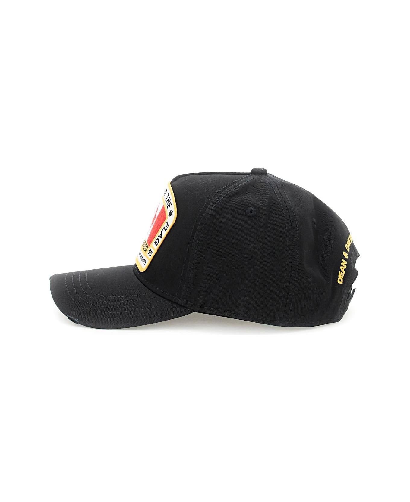 Baseball Cap With Logo Patch - 4