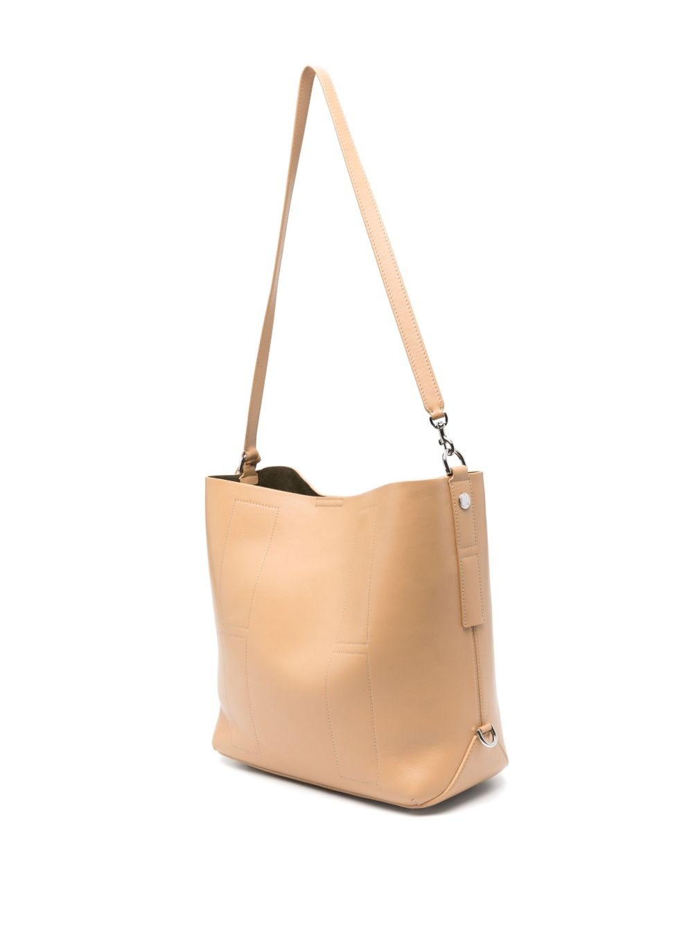 medium leather shoulder bag - 3