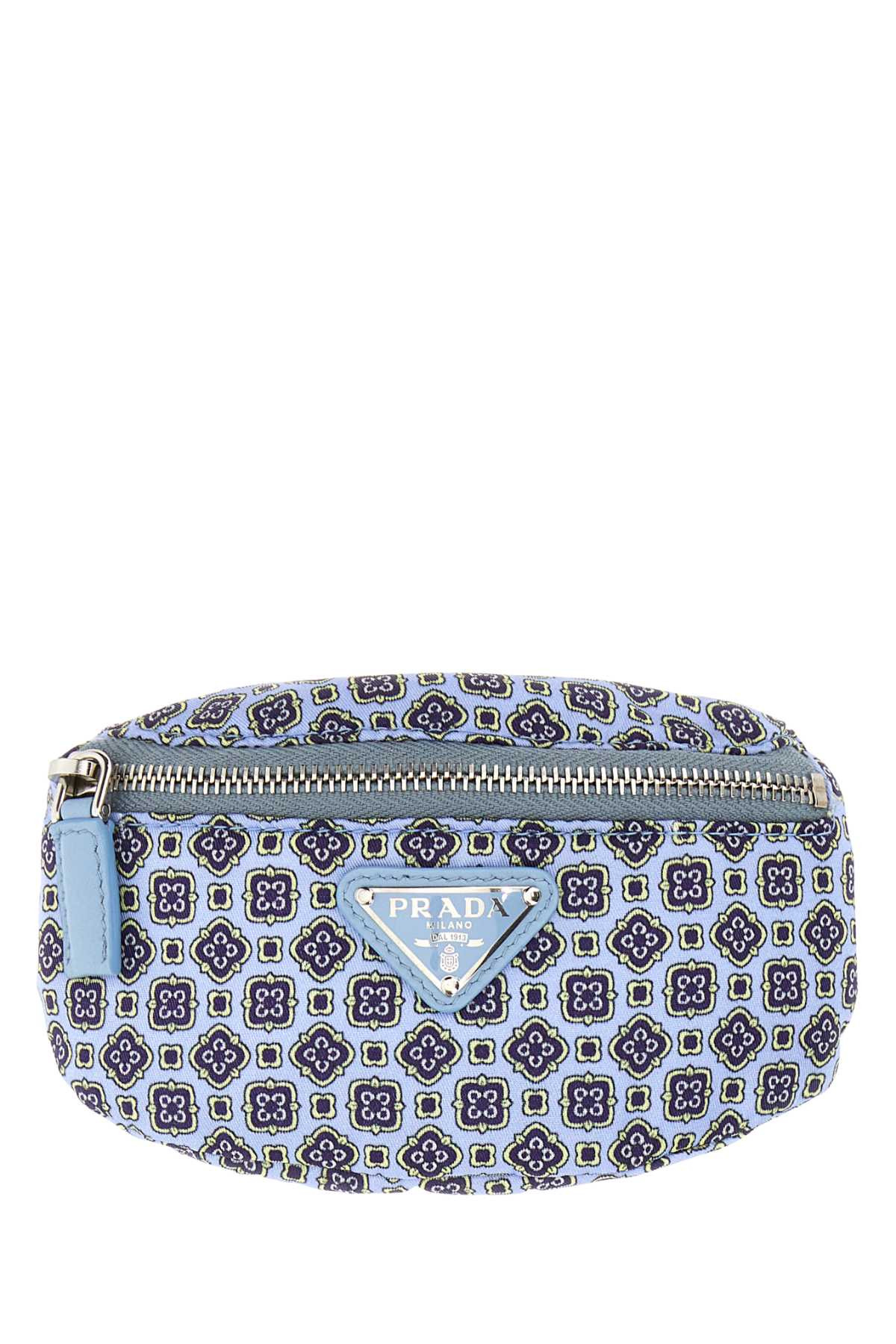 Prada Men Printed Nylon Wrist Pouch - 1