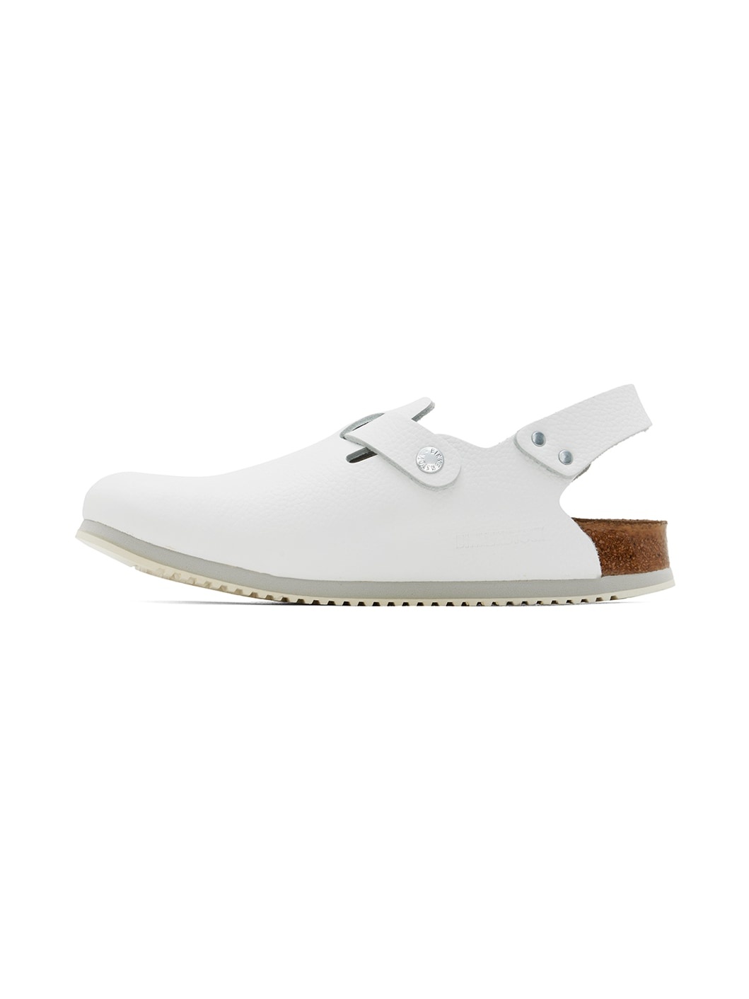 White Narrow Tokio Super Grip Loafers - 3