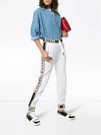 Dolce & Gabbana Logo detail cotton track pants outlook