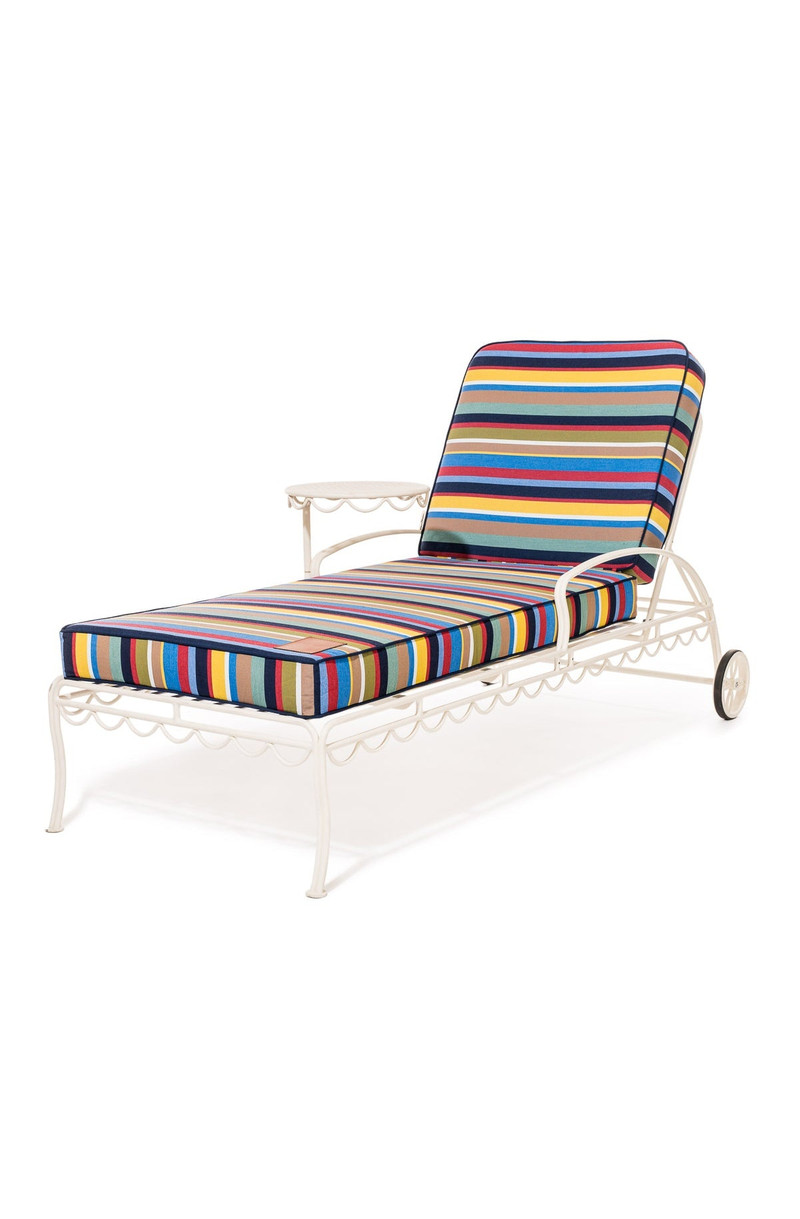 STAUD x BUSINESS & PLEASURE CO. SUN LOUNGER SLIP COVER MARKET STRIPE 1