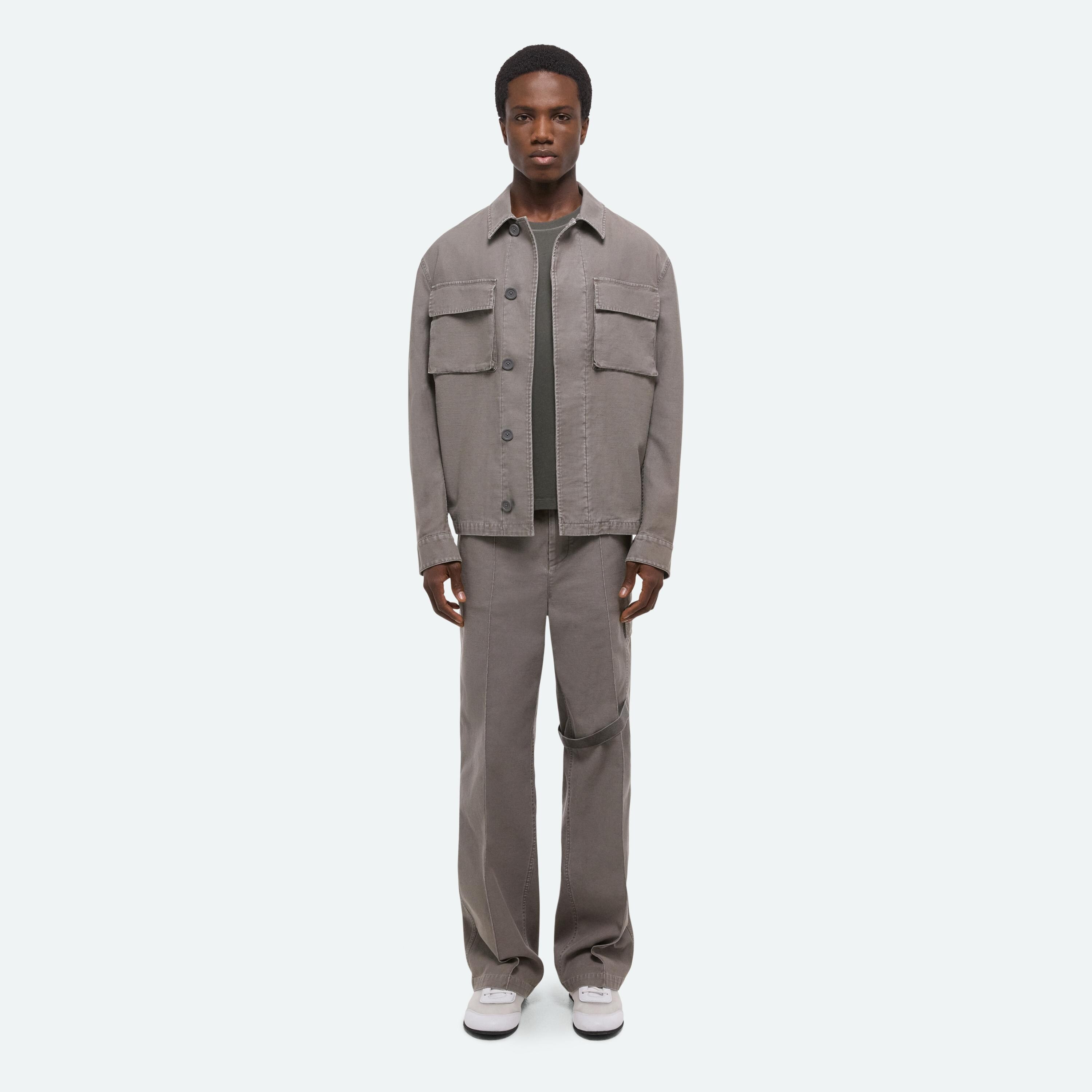 GARMENT-DYED UTILITY JACKET - 3