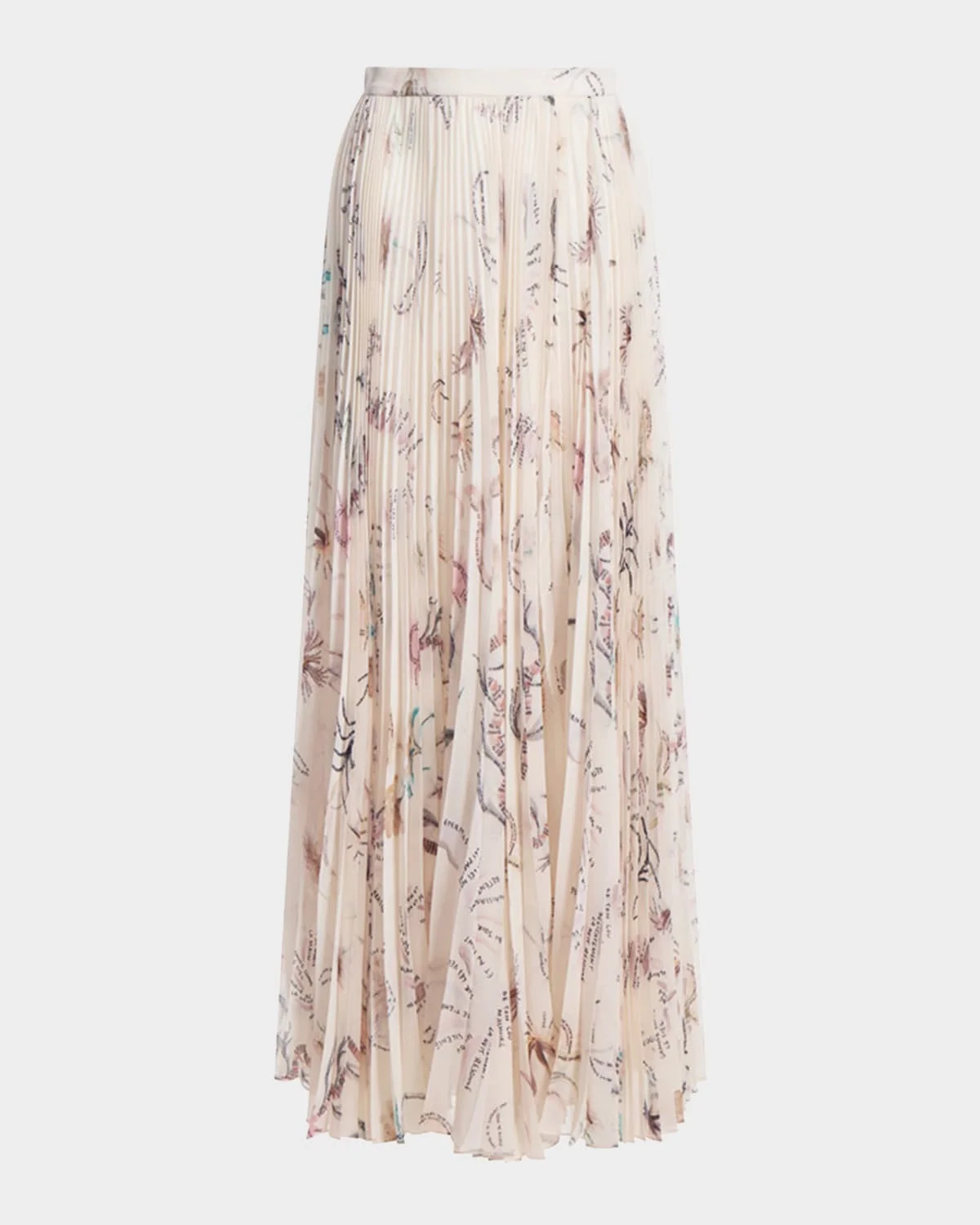 Sif Pleated Maxi Skirt - 1