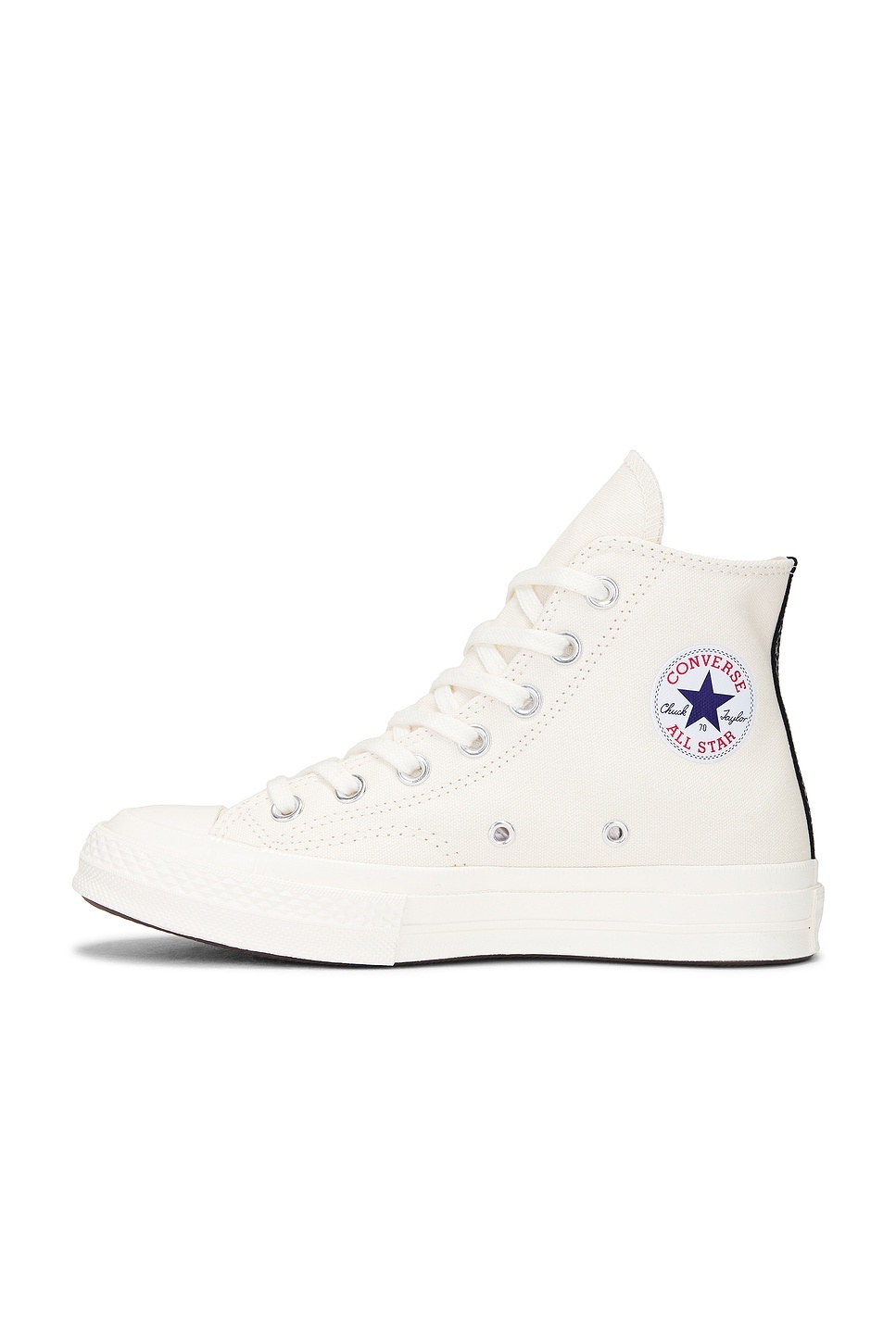 Small Red Heart High Top Sneaker - 5